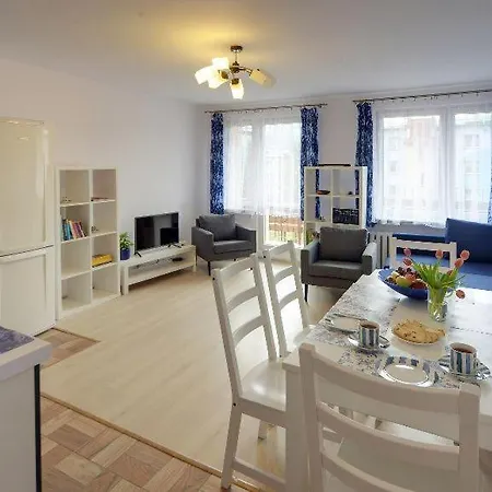 Appartement Trevilles - Granatowy *